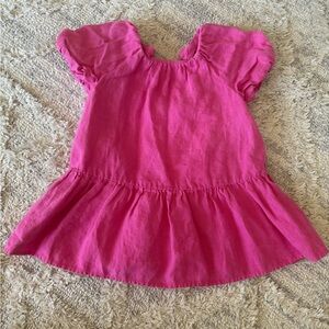 ZARA linen dress 12/18 months
